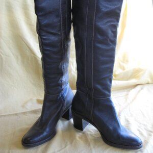 Ladies Over the Knee Leather Boots